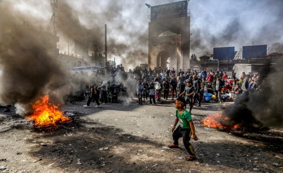 אובדן שליטה בדרום? מחאה סוערת של עזתים ברפיח