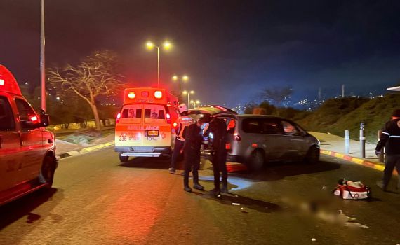 י-ם: רוכב אופנוע נפצע קשה לאחר שהחליק על הכביש