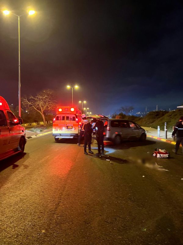 י-ם: רוכב אופנוע נפצע קשה לאחר שהחליק על הכביש