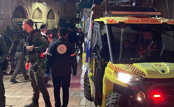 פיגוע דקירה בעיר העתיקה: המחבל נוטרל