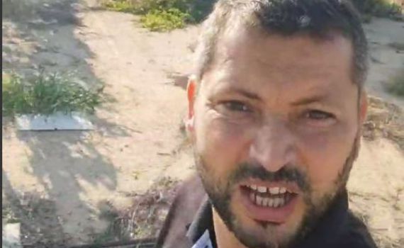 צה"ל תקף מהאוויר כתב אל ג'זירה ששידר מניר עוז