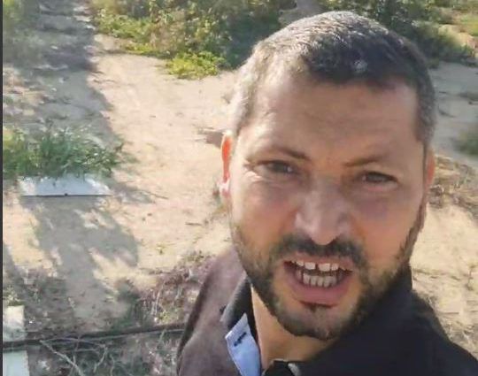 צה"ל תקף מהאוויר כתב אל ג'זירה ששידר מניר עוז