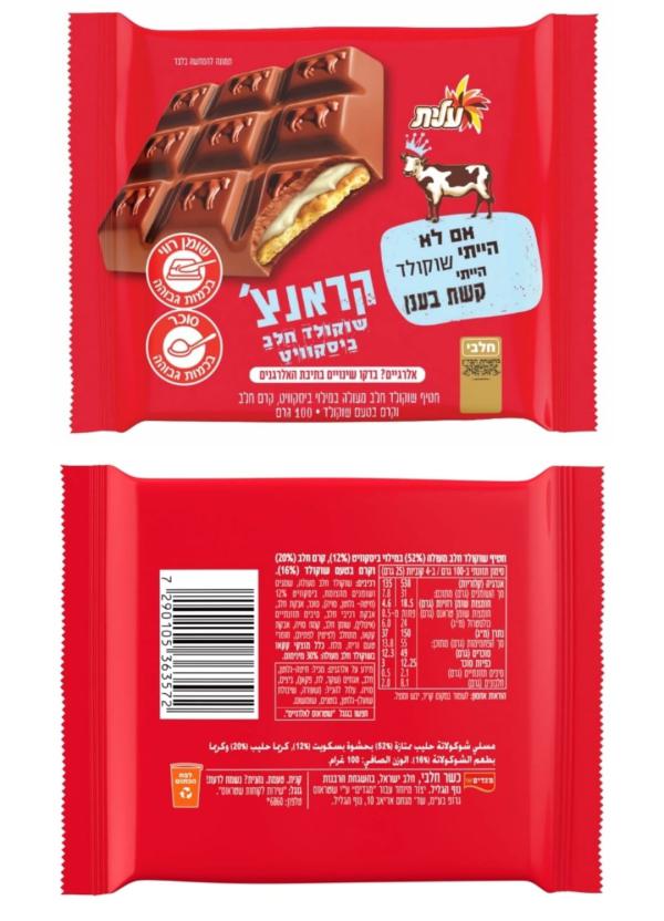 שטראוס מודיעה: ריקול לביסקוויט השוקולד המוכר