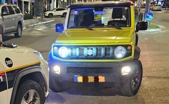 בלב ת"א: תושב רמאללה התפרע על הכביש ונעצר