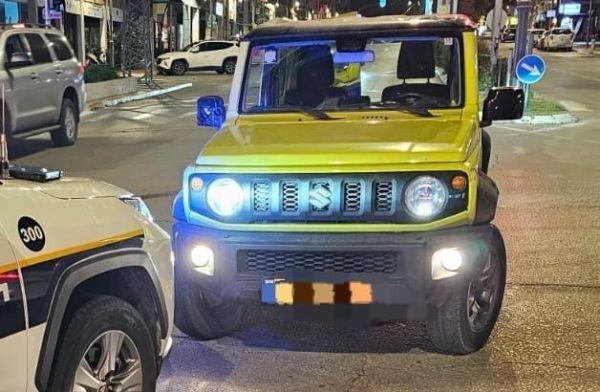 בלב ת"א: תושב רמאללה התפרע על הכביש ונעצר