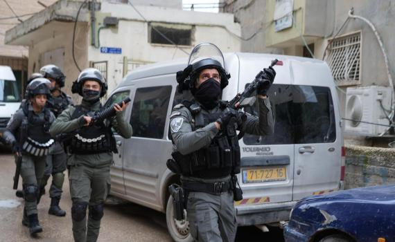 לוחמי מג"ב אטמו את ביתו של המחבל מצומת ראם