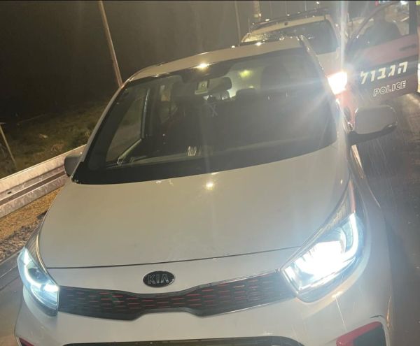 תושב רצועת עזה נעצר בחשד שגנב רכב