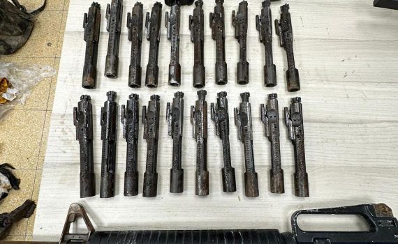 סוכלה הברחה המונית של נשקים בבקעת הירדן