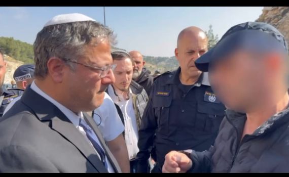 בן גביר עם מחסל המחבלים: "זה מציל חיים"