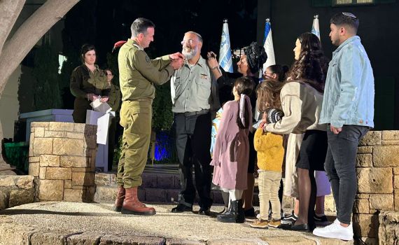 בוגר ישיבת הסדר: הקצין הסרוג הועלה לדרגת אל"מ