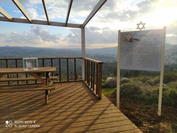 שלושה מצפים חדשים לזכר לוחם מגלן שנפל ב-7.10