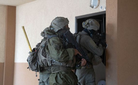 אוגדה 162 חזרה לפעול בצפון הרצועה. צפו בתיעוד