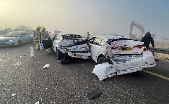 ארבעה פצועים בתאונת דרכים בכביש 25