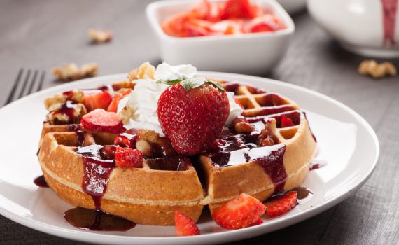 יום האהבה הבינלאומי: לפתוח את הבוקר עם וופל בלגי