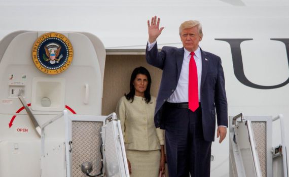 מכה להיילי: טראמפ ניצח בפריימריז במדינה שלה