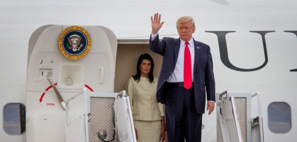 מכה להיילי: טראמפ ניצח בפריימריז במדינה שלה