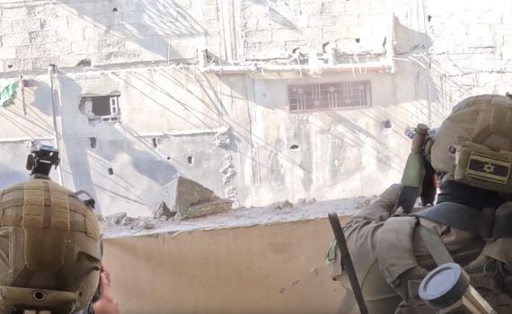 תיעוד: לוחמי גבעתי חיסלו מחבלים בלב שכונת הטרור