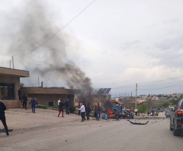לבנון: כלי טיס חיסל מהאוויר מחבלים באזור הבקעא