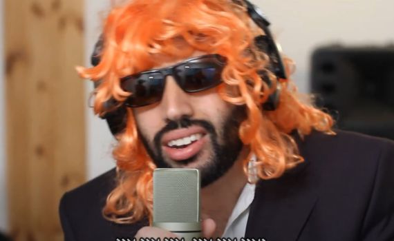 כשראש העיר יאיר שטבון הצטלם לסרטוני חודש אדר