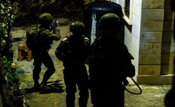 יו"ש: מחבלים חוסלו מהאוויר, עשרות נעצרו