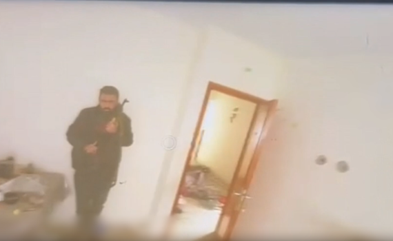 המחבל ארב בפינת החדר; הרחפן זיהה והלוחם פגע בו