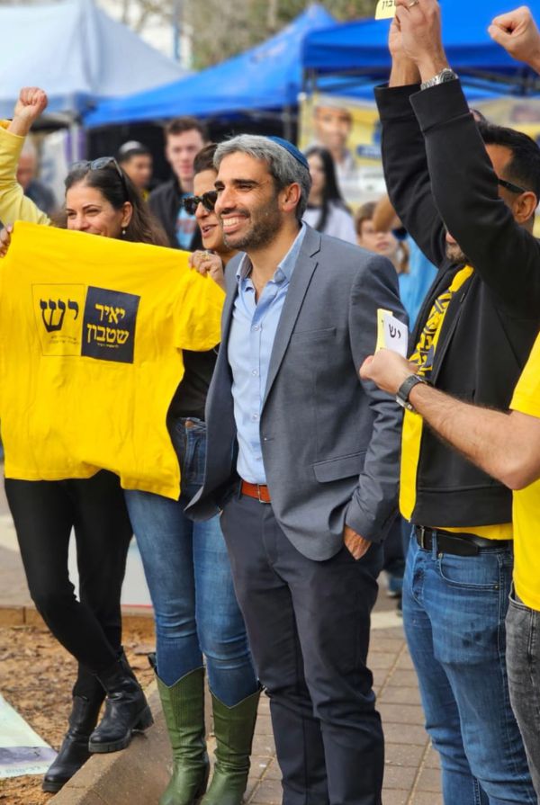 יאיר שטבון נבחר לראשות העיר אריאל