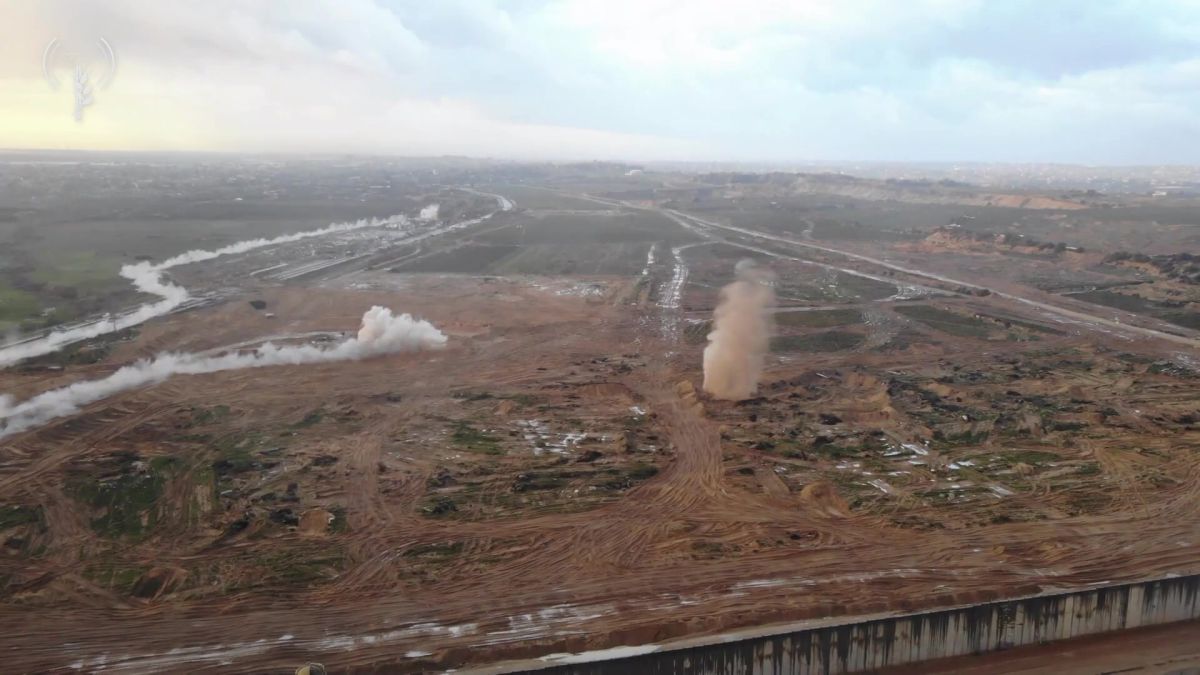 צפו: פיצוץ מנהרה בשג'עייה לזכר החטוף שנרצח