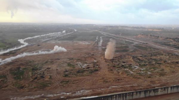 צפו: פיצוץ מנהרה בשג'עייה לזכר החטוף שנרצח