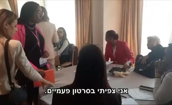 עימות נוסף מול נציגת אלג'יר: "זה לא סרטון מזויף"