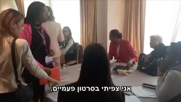 עימות נוסף מול נציגת אלג'יר: "זה לא סרטון מזויף"