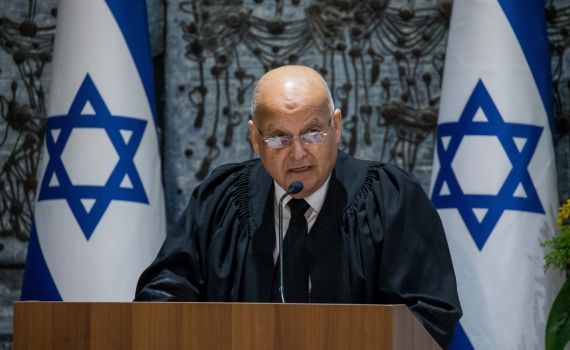 הנשיא הרצוג ספד לשופט סלים ג'ובראן: "פרץ דרך"