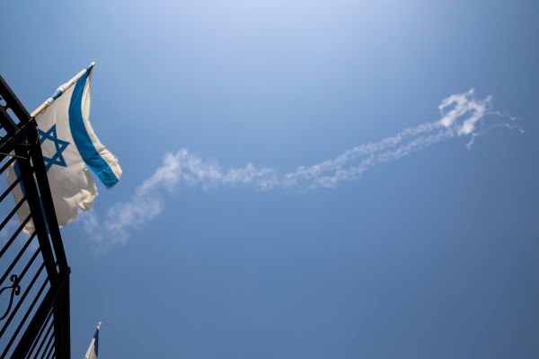 צפת: טיל מיירט פגע במטרה באוויר; לא הייתה אזעקה