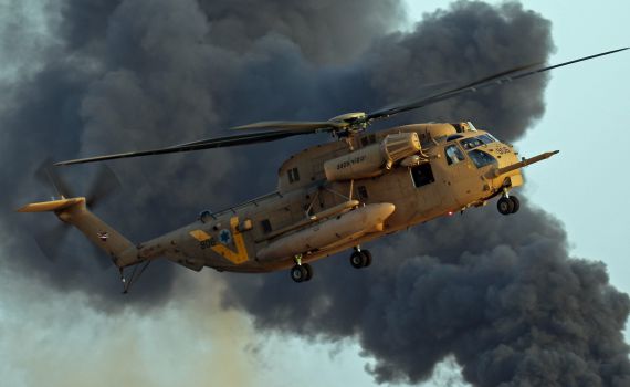 בשל תקלה טכנית: מסוק קרב של צה"ל נחת בשטח פתוח בגליל