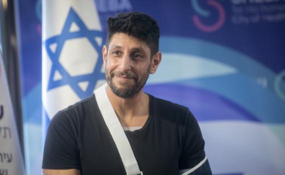 כשנה אחרי שנפצע: עידן עמדי בבשורה מרגשת