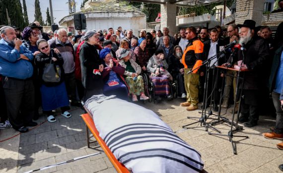 יצחק צייגר הובא למנוחות: "עשית כל כך הרבה טוב"