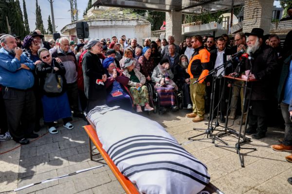 יצחק צייגר הובא למנוחות: "עשית כל כך הרבה טוב"