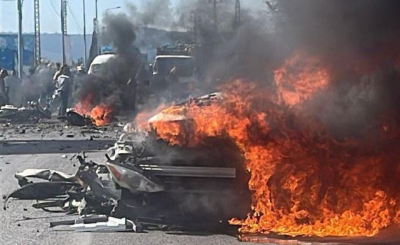 דיווח ערבי: כטב"מ תקף רכב בלבנון. הרוגים במקום