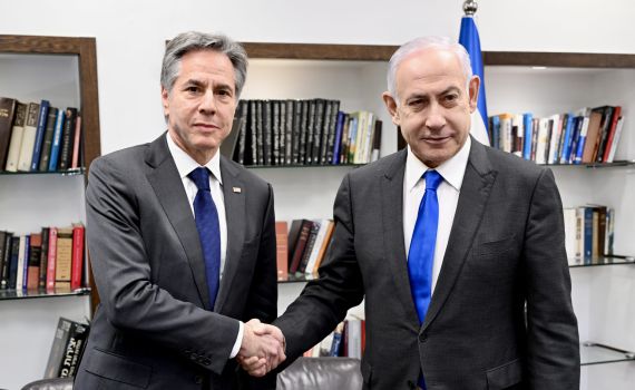 נתניהו לבלינקן: "אין דרך לנצח בלי להיכנס לרפיח"