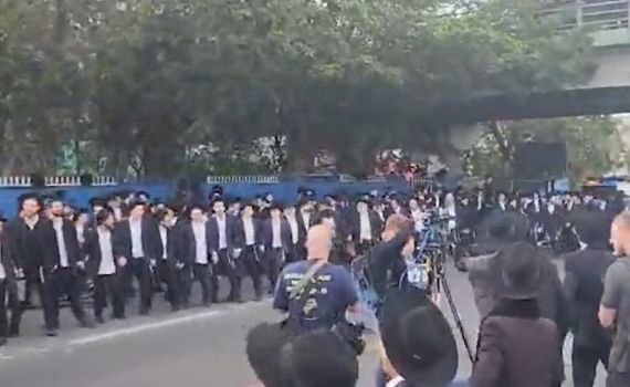 ההפגנה הלא חוקית פוזרה: כביש 4 נפתח לתנועה