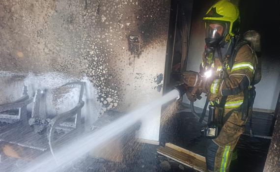 חיפה: בן 40 במצב קשה כתוצאה מפיצוץ בלון גז