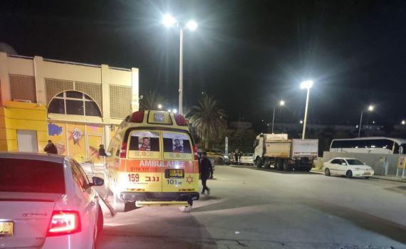 ירי בתחנת הדלק בערד: 2 נרצחים ופצוע בינוני