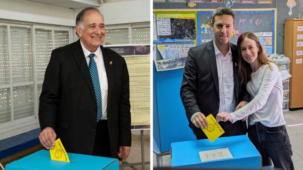 בתום 40% מספירת הקולות: יהב 57% עציוני 42%