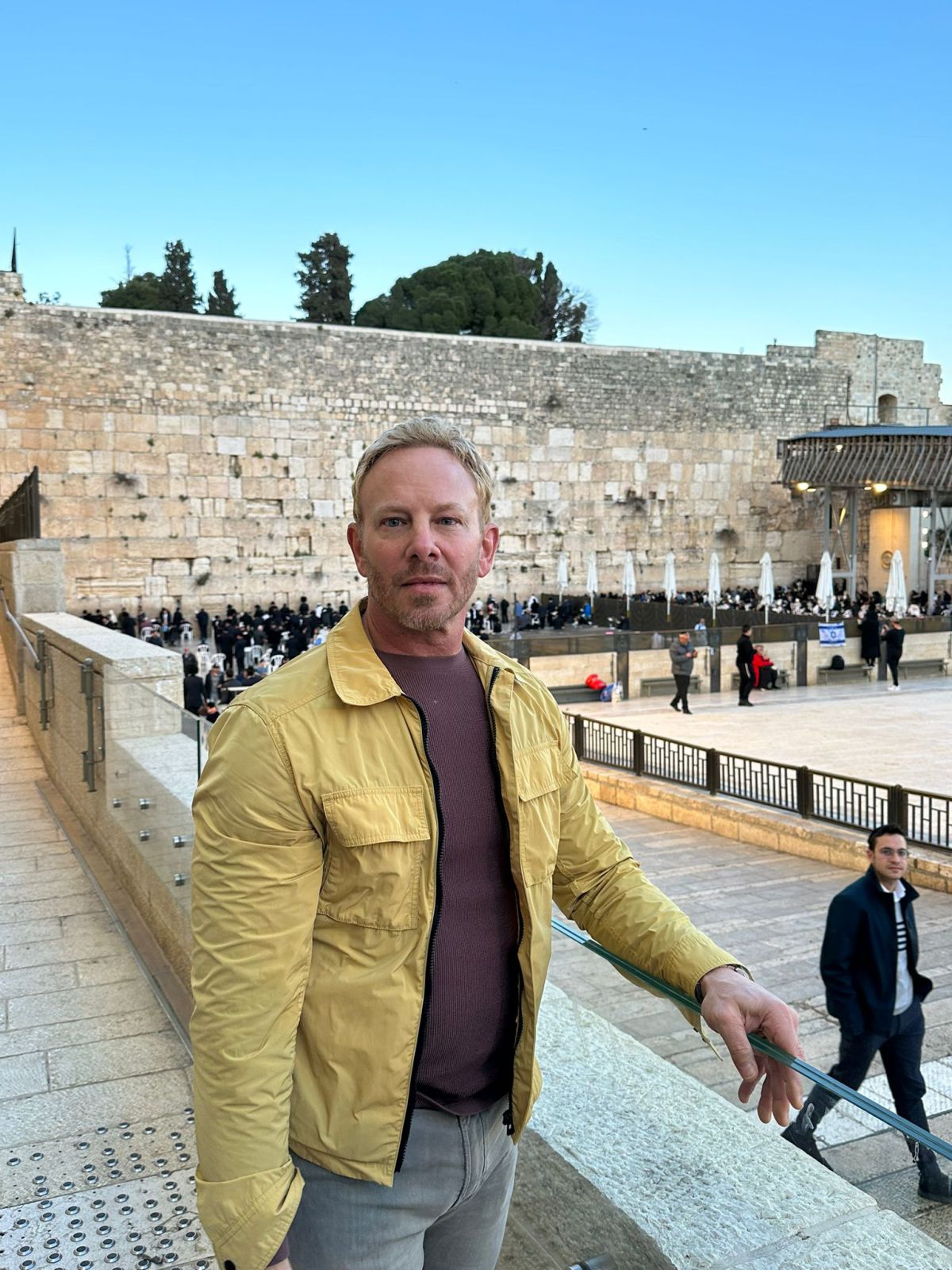 הוליווד פינת הכותל: הכוכב האמריקאי הגיע לישראל