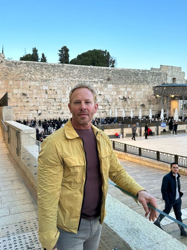 הוליווד פינת הכותל: הכוכב האמריקאי הגיע לישראל