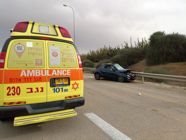 3 פצועים בתאונת דרכים פונו במסוקים לבתי החולים
