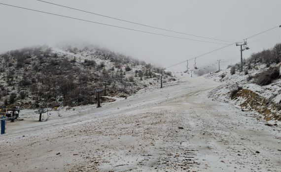 בוקר מרהיב ועצוב באתר החרמון. צפו בתיעוד