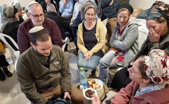התרומה המרגשת לחפ"ק שבו פיקד עמישר בן דוד