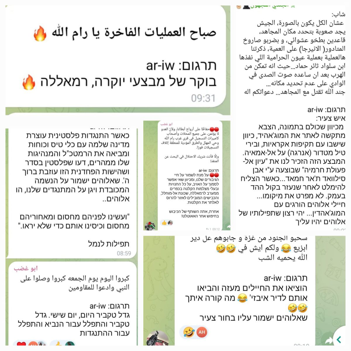 בזמן הפיגוע בדולב: צהלות שמחה אצל הערבים