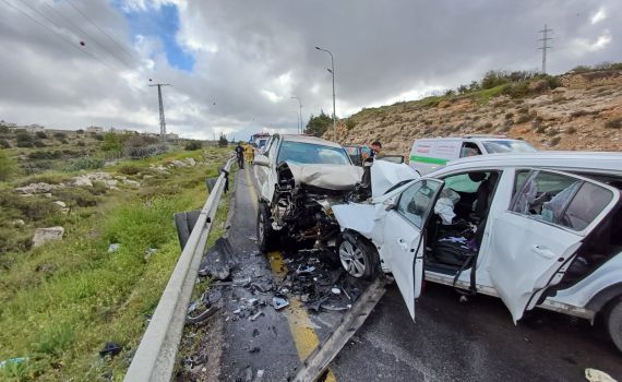 3 ערבים נהרגו בתאונה בין כלי רכב ישראלי לפלסטיני