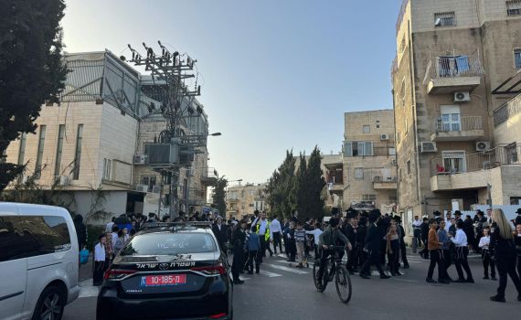 מספר פצועים כתוצאה מקריסת מבנה בירושלים